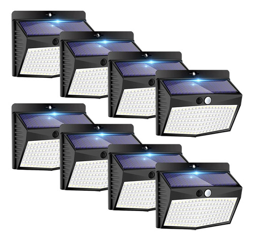 Luces Solares Exteriores Con Sensor Y 3 Modos Iluminación