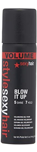 Sexyhair Style Blow It Up Gel De Espuma, 5 Oz