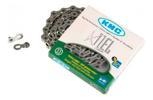 Imagen 1 de 5 de Cadena Bicicleta - Kmc X11el - 11 Velocidades Extra Liviana