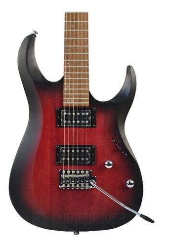 Imagen 2 de 2 de Guitarra eléctrica Cort X Series X100 de meranti black cherry burst poro abierto con diapasón de jatoba