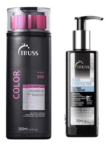 Kit Truss Shampoo Color 300ml E Hair Protect 250ml