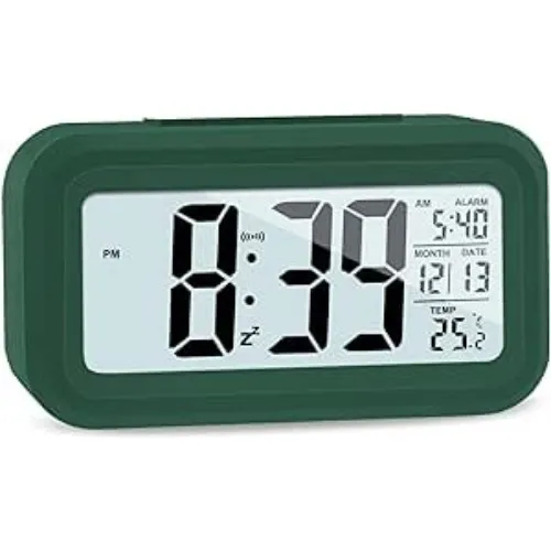 Reloj Despertador Con Fecha Y Temperatura Alarma