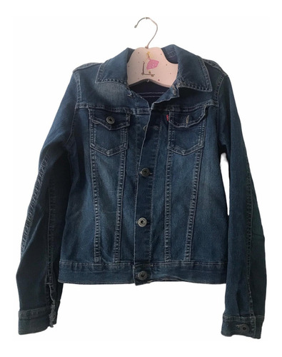 Campera De Jean De Niña Con Lycra Pillerias Talle 12, 8 Años