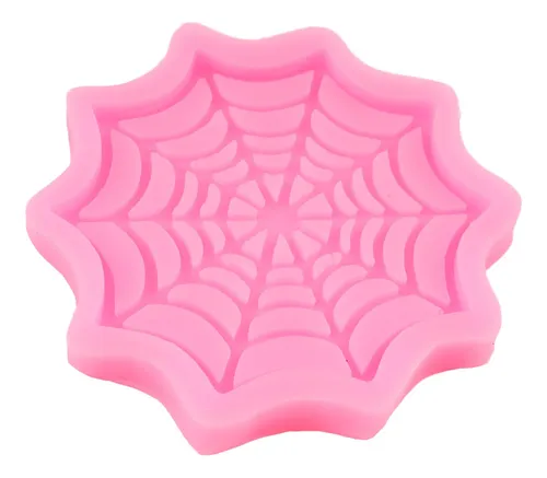 Qdmolds Moldes De Silicona Para Fondant De Tela De Arana Par
