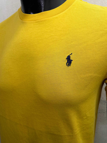 Remera Polo Ralph Lauren Yellow Talle Small