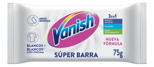 Vanish Super Barra White/blanco X 75gr