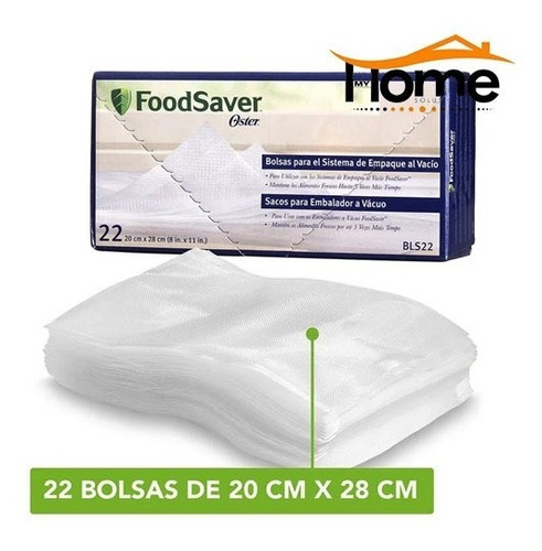 Bolsas Envasado Al Vacío Foodsaver® 22 Unidades 20x28cm 
