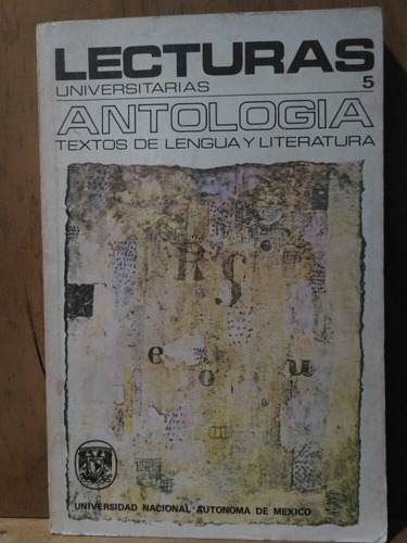 Chambajlum Textos De Lengua Y Literatura Antologia Unam