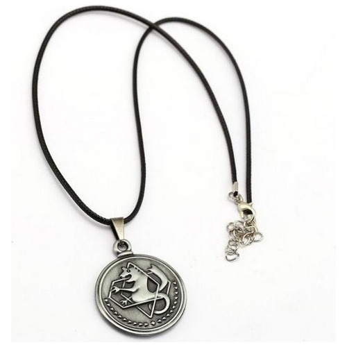 Full Metal Alchemist - Collar Edward Elric Military Simbolo