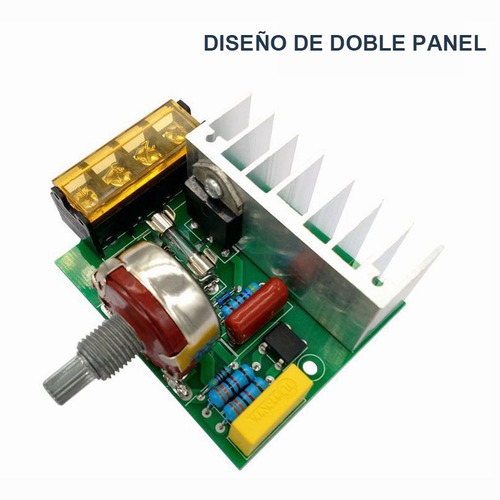 Dimmer Regulador De Voltaje / Control Velocidad 220v 4000w