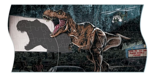 Rompecabezas Dinosaurios Jurassic World T Rex 172 Piezas
