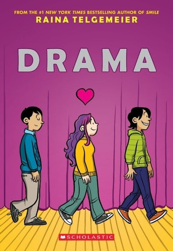 Drama - Telgemeier, De Telgemeier, Raina. Editorial Scholastic, Tapa Blanda En Inglés Internacional