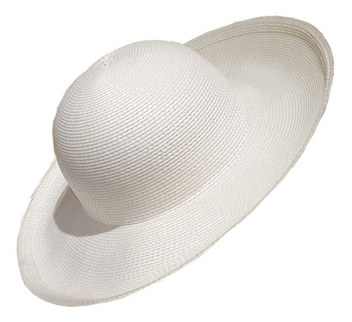 Imagen 1 de 2 de Sombrero Mujer Rafia Para Un Evento O Festejo Especial