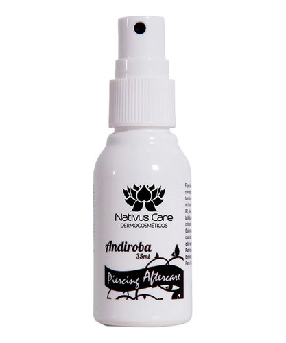 Kit C/3 Spray Para Piercing Nativus Care Andiroba 35ml 