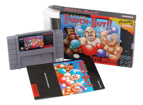 Super Punch-out Super Nintendo Snes Completo