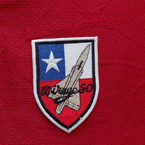 Parche Bandera De Chile Mirage 50 Impecable 
