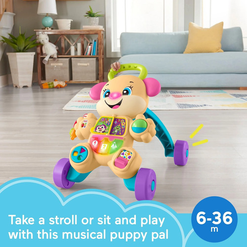 Fisher-price Andador Musical Primeros Pasos Aprende Y Camina