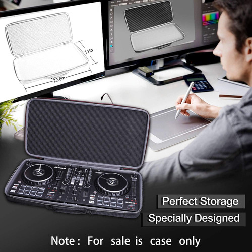Estuche Xanad Para Numark Mixtrack Platinum Fx / Pro 3 Negro