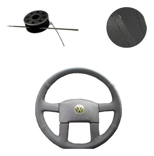 Kit Capa De Volante Linha Preta Vw 13170 2005