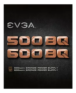 Fuente De Poder Evga 500bq 500w 80 Plus Bronze Semi Modular