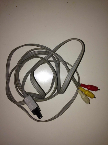 Cable De Audio Y Video Para Wii Original Es El Que Trae (Usado)