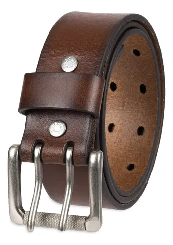 Ii.i Belt Levi Double Prong Casual Brown Leather Men .i.i. | Frete