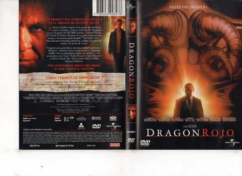 Dragón Rojo (2002) - Dvd Original - Mcbmi