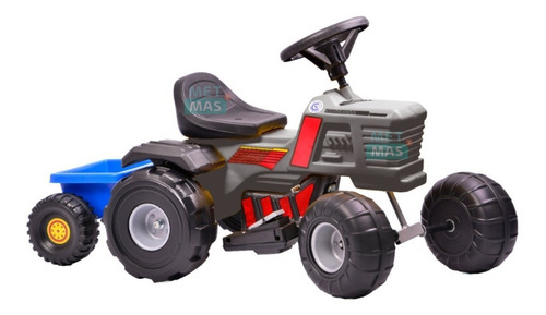 Auto A Bateria Para Niños - Tractor Cross 6 V + Trailer !! 