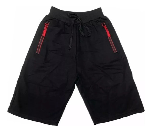 Pack 3 Short Algodón Deportivo Niños Bolsillos 