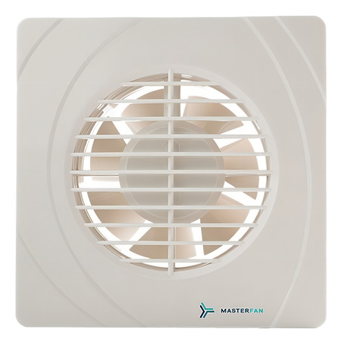 Extractor De Aire Turbo 4 Pulgadas Blanco Masterfan