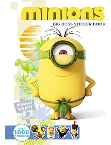 Minions: Big Boss Sticker Book