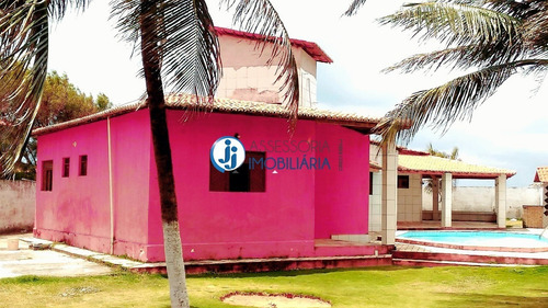 Imagem 6 de 17 de Venda De Casa Na Beira Mar Da Praia Da Redinha Nova, Com 5 Quartos, E Em Local De Fácil Acesso. - Ca00083 - 32895406
