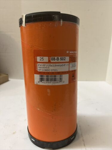 Walter 08-b 502 5x1/8 Hp Combo Steel 25 Pack Ccm