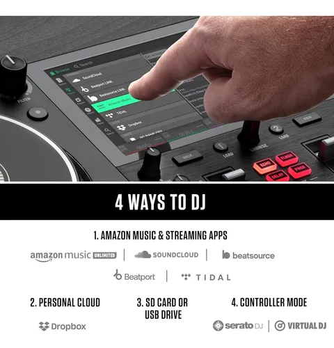 Controlador De Dj Autónomo Numark Mixstream Pro+, Amazon ...