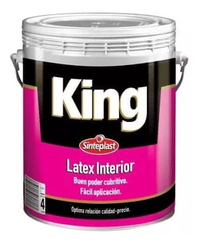  King Interior Sinteplast X 4 Lts