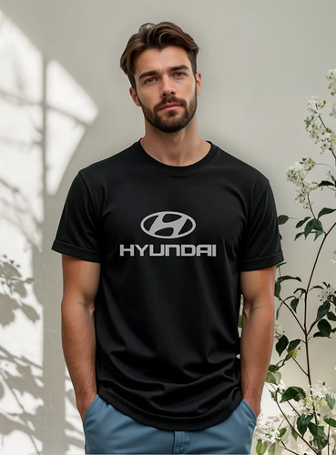 Remera Hyundai Logo Autos Automovilismo