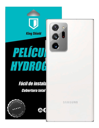 Imagem 2 de 8 de Película Galaxy Note 20 Ultra Kingshield (tela/verso/câmera)