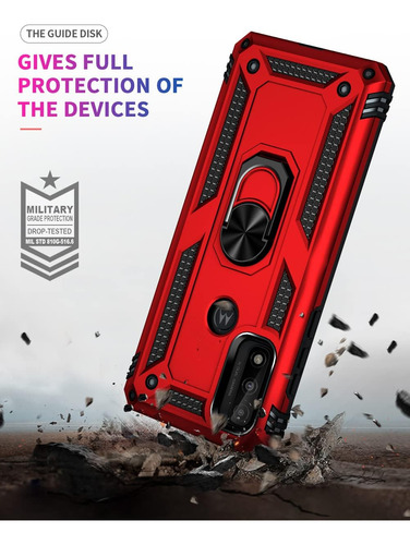 Androgate Para Moto G Pure Case, Motorola Moto G Power Moto