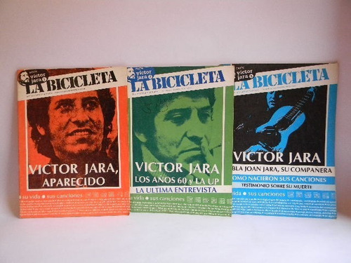 Victor Jara Especial Revista La Bicicleta 3 Números 1984 