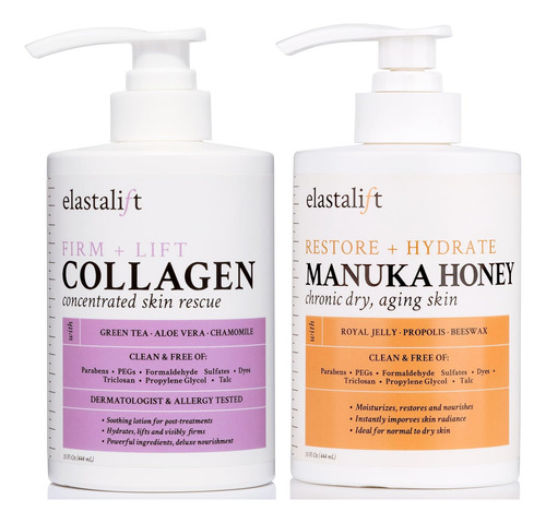 Elastalift Crema De Colágeno + Crema De Miel De Manuka Loció