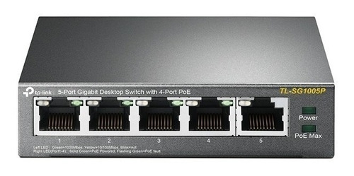 Tp-link Hub Switch 05p Tl-sf1005p 10/100 4p Poe