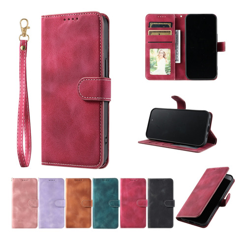 Funda Para Huawei Honor 10x Lite/20s/200 Lite 5g Wallet De Piel Sintética Con Soporte Abatible Que Protege La Funda Del Teléfono A Prueba De Golpes