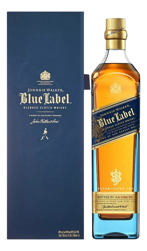 Whisky Johnnie Walker Blue Label De 750cc