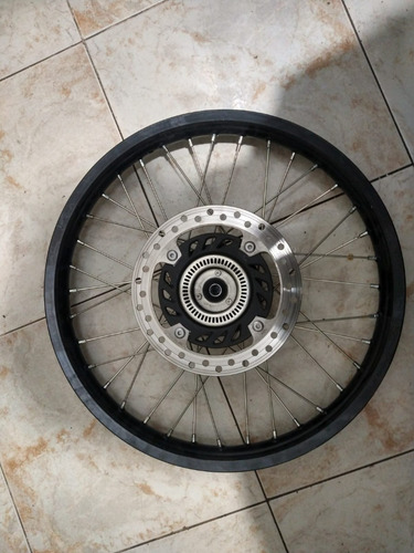 Imagem 1 de 6 de Folha Do Aro Dianteiro Da Moto Honda Xre 300 Original Usado