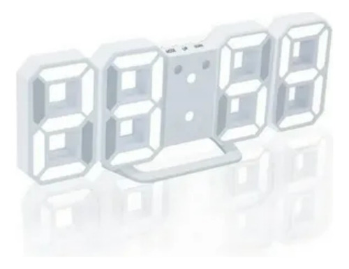Relogio De Mesa E Parede Digital Led Com Data Alarme