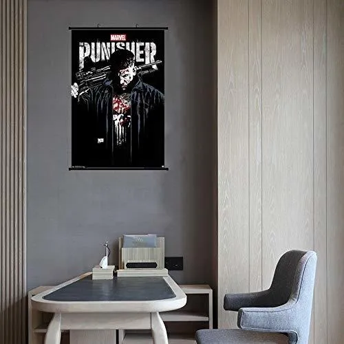 Hanging Mar-vel Series Colgador De Póster Rollo De Tela Dib