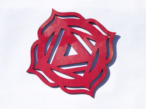 Imagen 8 de 10 de 7 Chakras Reiki De 10 Cm X 10 Cm Mdf 3mm Mandalas