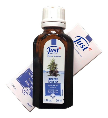 Imagen 1 de 7 de Esencia Herbal De Enebro 50ml Swiss Just Producto Original