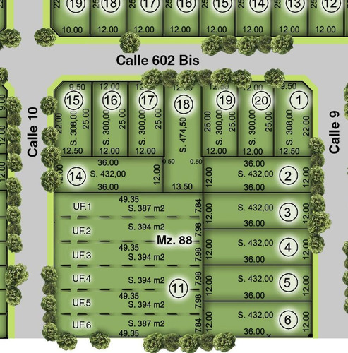 Imagen 3 de 29 de Lote En Venta En Villa Elvira | 7y602 Bis | La Aurora (mza.88-l.11) Uf.5
