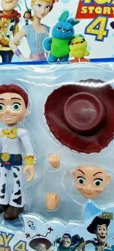 Toy Story Muñecos Buzz + Jessie Piezas Intercambiables 15cm!